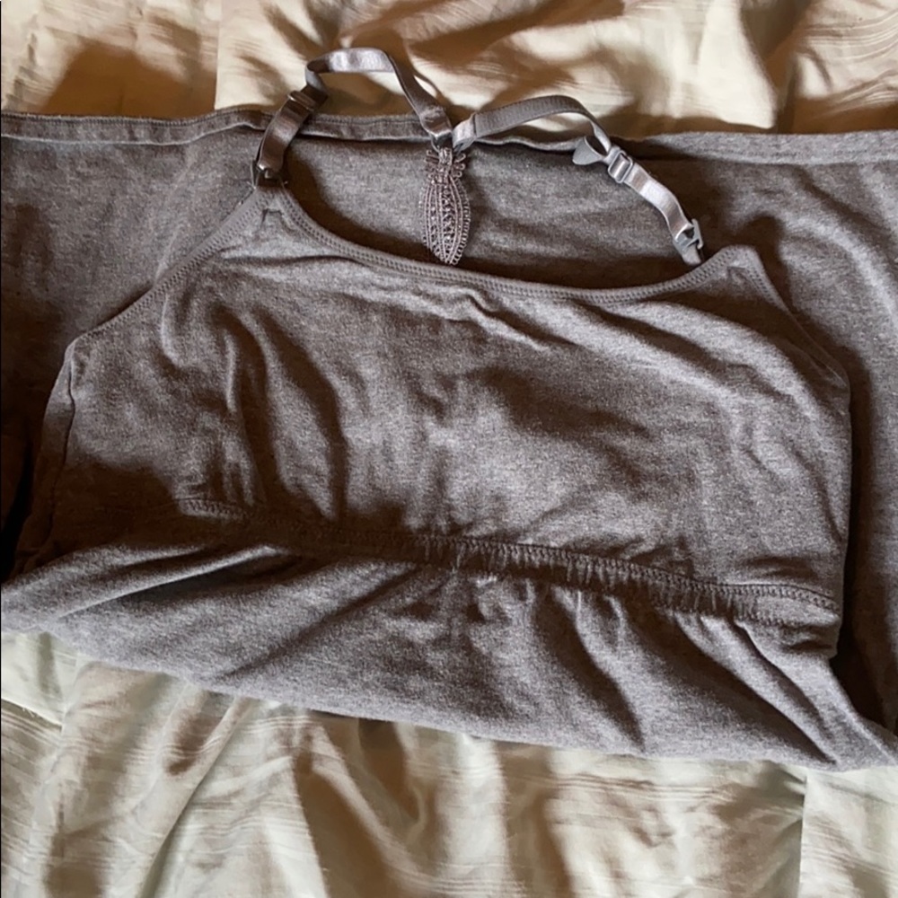 Maternity/breastfeeding tank tops